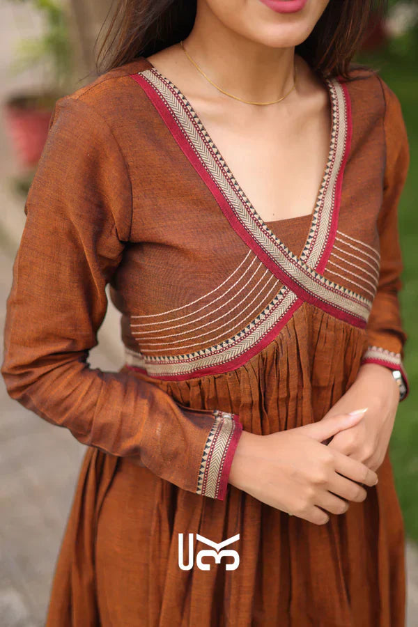 Kurta Set in Copper