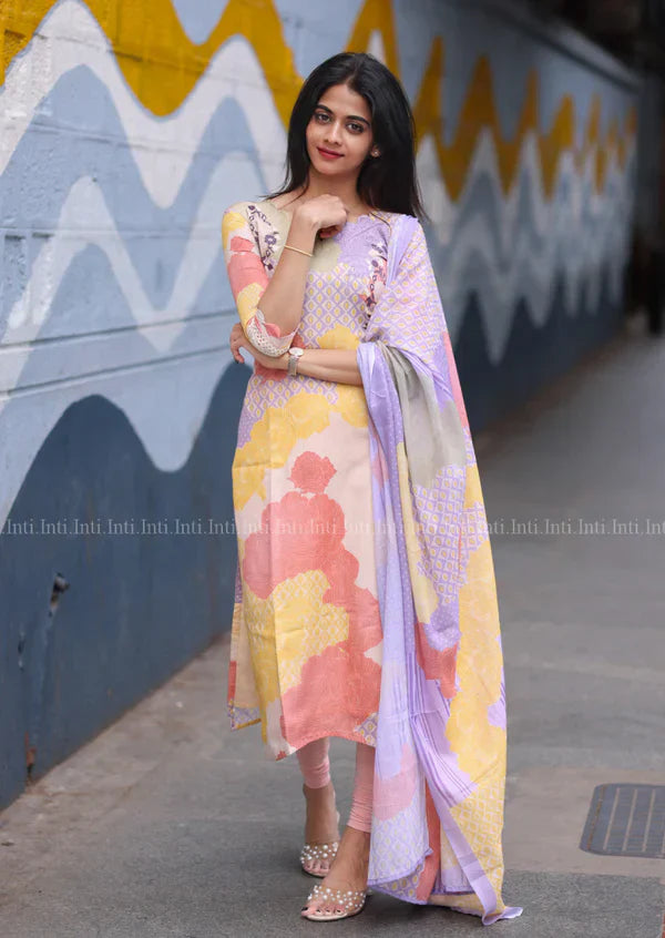 Premali Top & Dupatta Set