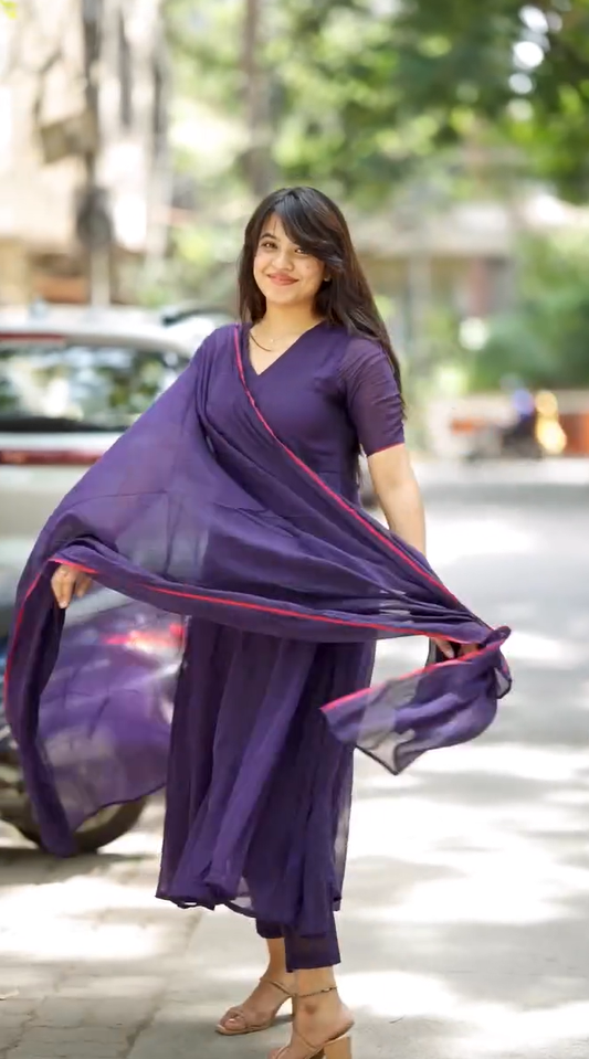 Royal blue Kurta Set